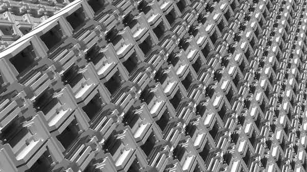 Maschinenartige Struktur Einfache Geometrie Ist Schaltungsdesign Grau Abstraktes Elegantes Und — Stockfoto