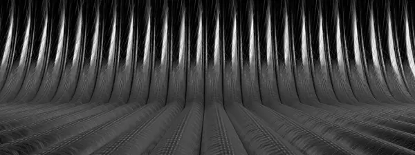 Fondo Una Imagen Elegante Moderna Cable Fibra Carbono Gris Oscuro — Foto de Stock