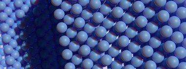 Zarif ve Modern 3D görüntü arkaplanı ince küresel yüksek çözünürlüklü 3B görüntüleme çözünürlüğü ile mavi renkte