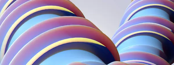 Şık ve modern 3D görüntüleme arkaplanı mavi ve pembe, çapraz kesişen sütunlar ve pop foldshigh Çözünürlük 3D görüntüleme