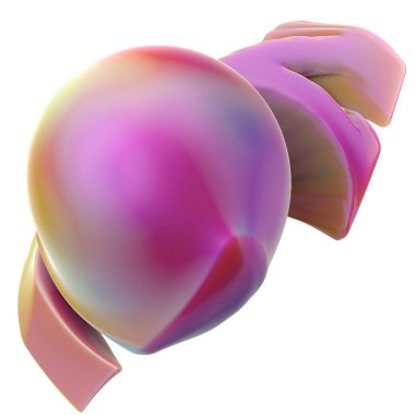 İzole Küreler ve Çarpık Dikdörtgen Çözünürlük 3B görüntüleme resimlerinin Pembe Zarif Modern 3D Görüntüleme Arkaplanı