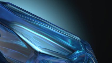Safir cevheri benzeri güç taşı Taze Temiz Modern 3D Soyut Arkaplan Yüksek Kaliteli 3D Görüntü