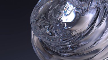Karanlık Atmosfer Temiz Cam Lüks Birleşik Modern 3D Yapılandırma Soyut Arkaplan Yüksek Kaliteli 3D Görüntü
