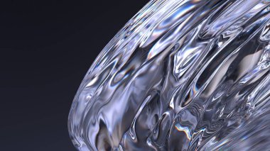 Koyu Gözlükleri Temizle Karanlık Atmosfer Birleşik Zarif Modern 3D Görüntü Özeti Yüksek Kaliteli 3D Görüntü