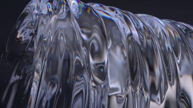 Koyu Atmosfer Temiz Gözlükler Birleşik Şık Modern 3D Görüntü Özeti Yüksek Kaliteli 3D Görüntü