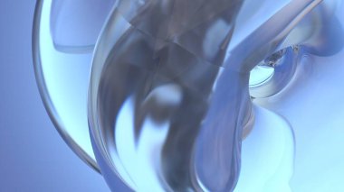 Taze Şeffaf Modern 3D Yapılandırma Soyut Arkaplan Buz Kristali Yüksek Kaliteli 3d