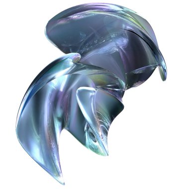 Su, Buz, Kristal Nesneler Güzel Tazeleyici Modern 3D Soyut Arkaplan Yüksek Kaliteli 3D Görüntü