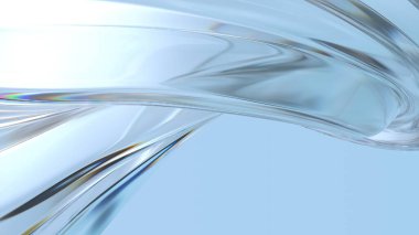 Dalgalı İnce Tabak Mor Tutkulu Bezier Eğrisi Modern 3D Soyut Arkaplan Yüksek Kaliteli 3D Görüntü