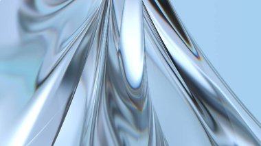 Dalgalı İnce Tabak Mor Hassas Modern Zarif Zarif Modern 3D Çizim Soyut Arkaplan Yüksek Kaliteli 3D