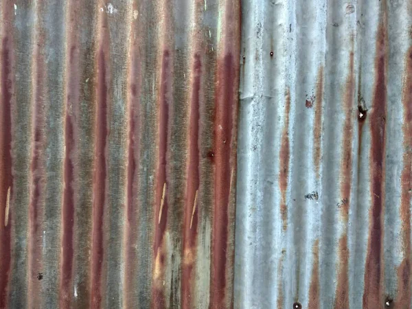 Background made of piles of zync metal rusty
