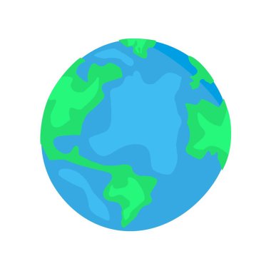 earth with globe icon vector, eps 10 file, easy to edit