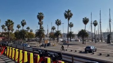 Barselona 'da güneşli bir sabah