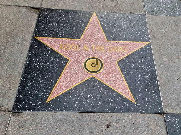 Голливудская Аллея Славы Голливудском Бульваре Лос Анджелесе — стоковое фото