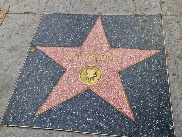Hollywood Walk Fame Hollywood Boulevard Los Angelesben — Stock Fotó