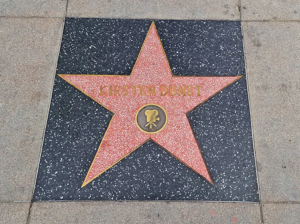 Paseo Fama Hollywood Hollywood Boulevard Los Ángeles — Foto de Stock