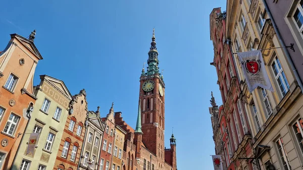 Walk Old Town Gdansk Capital Pomerania Poland — Stock Photo, Image