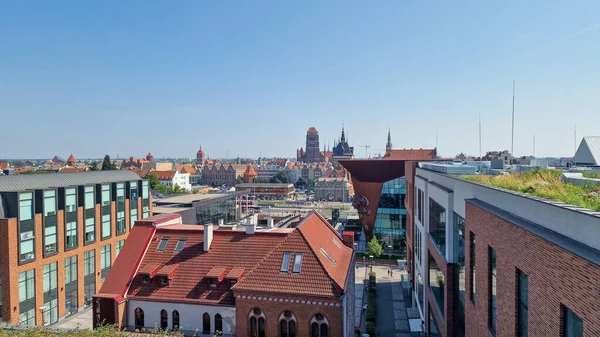 Ein Spaziergang Durch Die Altstadt Von Danzig Der Hauptstadt Pommerns — Stockfoto