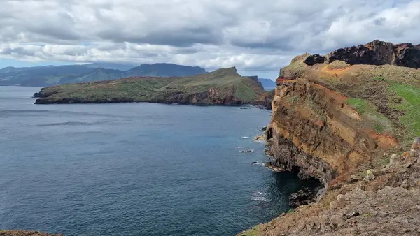 Península Saint Laurent Ilha Madeira Deslumbrante Enclave Natural Conhecido Pelas Fotografia De Stock
