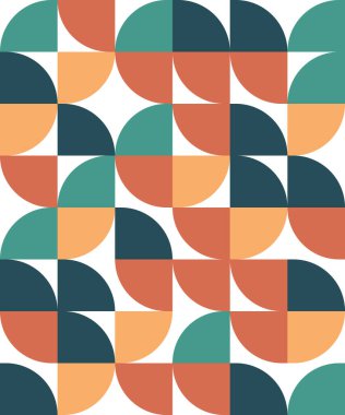  Duvar sanatı için farklı renklerde harmonik şekillerin çizimi