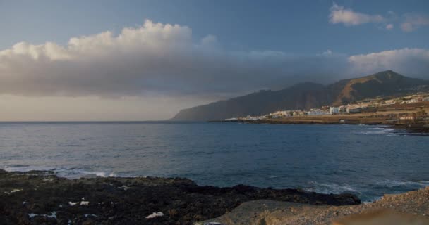 Falésias Los Gigantes Puerto Santiago Tenerife — Vídeo de Stock