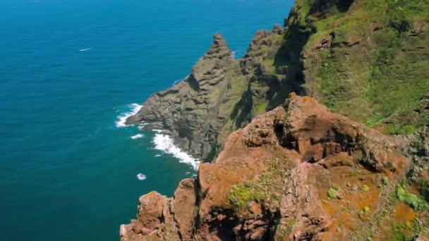 Chinamada Anaga Massif Tenerife Kanarya Adaları Spanya — Stok video