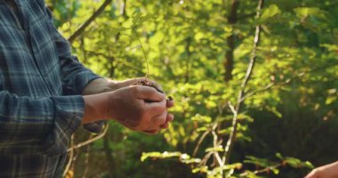 Nesiller, doğanın verdiği en ufak bir vaatle yaşam hediyesini aktarmak için birleşir. Yaşlı bir adam iki elinde bir fidan tutar ve genç bir kadına bir ağaç verir..