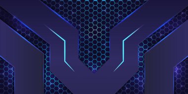 Siyah ve Mavi soyut ihracat oyun arka plan duvar kâğıdı altıgen desenli