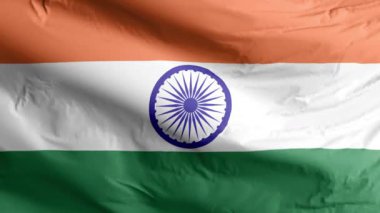 Hint Bayrağını Kapat Ayrıntılı Doku ve Sembolizm