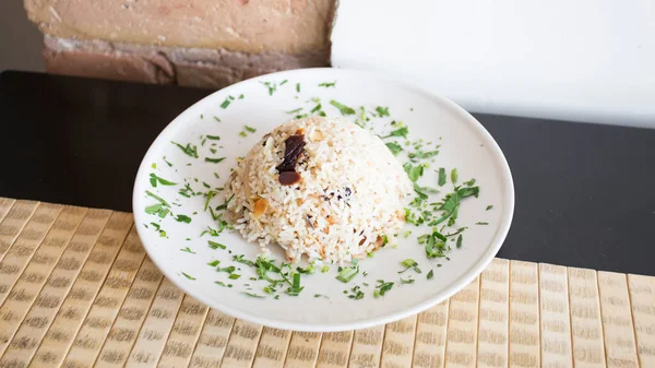 Oriental Style Fried Rice Dish — Photo
