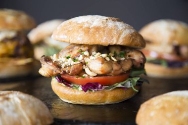 Authentic top quality American Chicken Burger