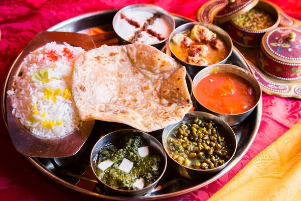 Papadam Flat Thin Bread Typical Cuisine Indian Subcontinent Sometimes Described —  Fotos de Stock