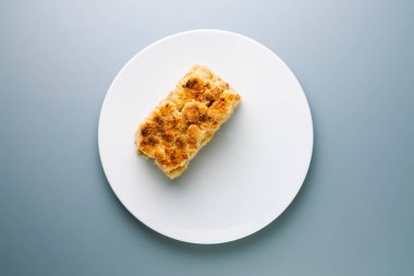 Elmalı dondurma ve dondurma..