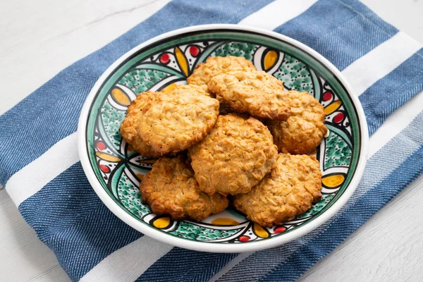 Artisanal Cookies Made Oats — Stockfoto
