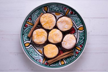 Santa Teresa yolks are a traditional Spanish dessert and are made up of sugar and egg yolk.