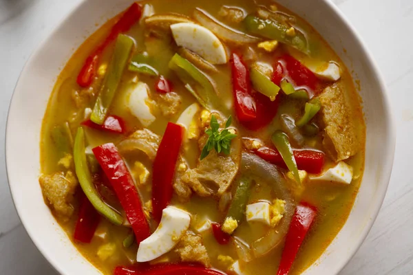Pepper Soup Traditional Spanish Recipe — Stock Photo, Image