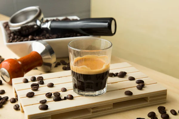 Barista Bereidt Een Heerlijke Biologische Koffie — Stockfoto