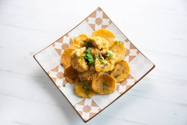 Balık ve patates kızartması, İngiltere 'de tipik olarak balık ve patates kızartmasına verilen İngiliz adıdır..