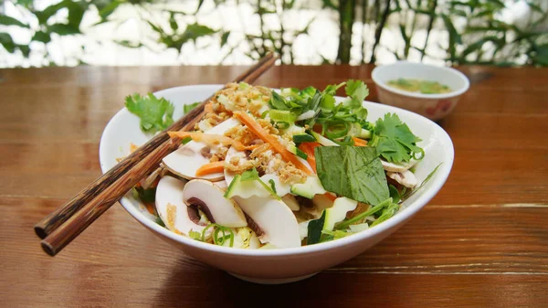 Ensalada Setas Restaurante Vietnam — Foto de Stock