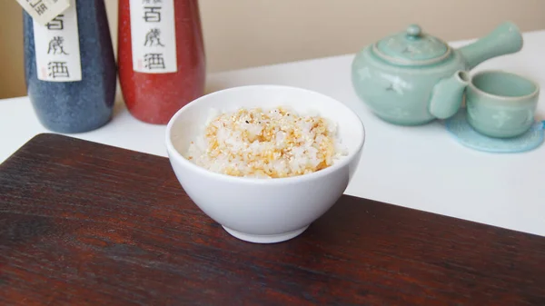 Bowl White Premium Rice Japan — Stock Photo, Image