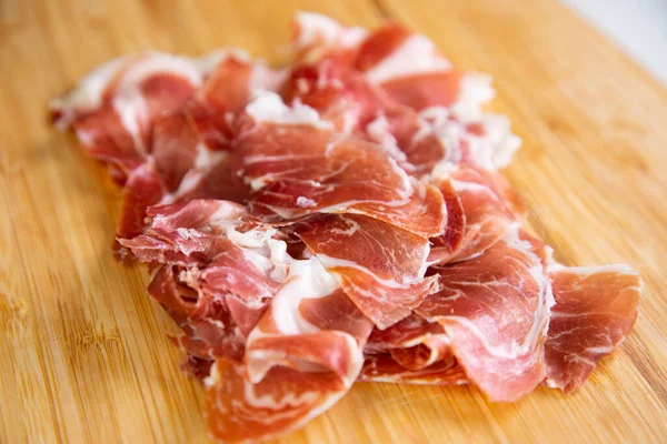 Top Quality Spanish Iberico Ham Tapa — Stock Photo, Image