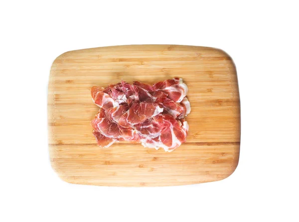 Top Kwaliteit Spaanse Iberico Ham Tapa — Stockfoto
