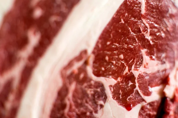 Carne Bife Premium Fundo Escuro — Fotografia de Stock