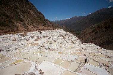 Maraş Peru madenlerinde tuz.