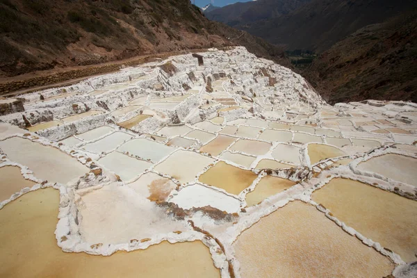 Соляные Рудники Марас Перу — стоковое фото
