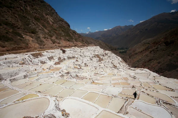 Mines Sel Maras Pérou — Photo