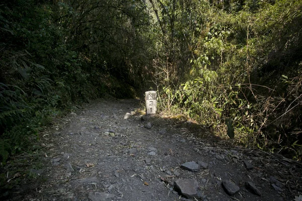 Caminata Por Cañón Apurmac Hasta Las Ruinas Choquequirao Sitio Arqueológico —  Fotos de Stock