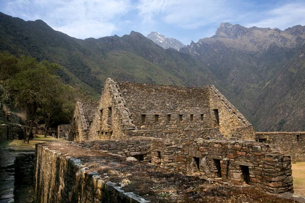 Rovine Choquequirao Sito Archeologico Inca Perù Simile Struttura Architettura Machu — Foto Stock