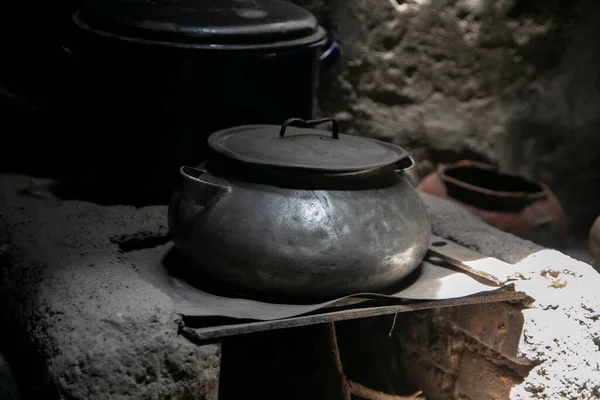 Cocinas Utensilios Antiguos Del Convento Santa Catalina Arequipa Perú — Foto de Stock