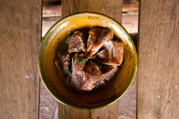 Ingredienti Base Cerimonia Pachamanca Perù Nella Cerimonia Pachamanca Vengono Cucinati — Foto Stock