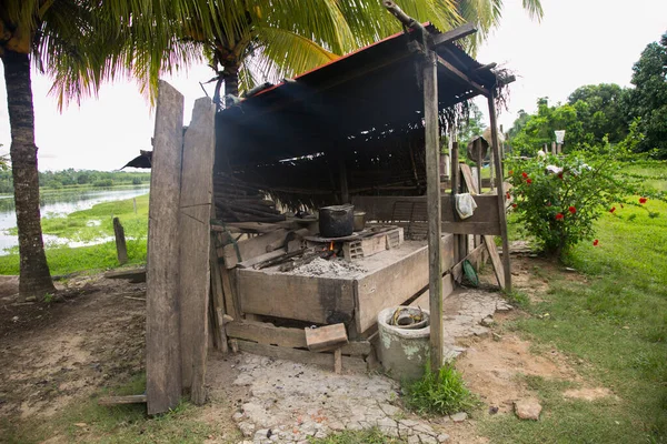 Kitchen House Peruvian Amazon Jungle City Tarapoto — Stock Photo, Image